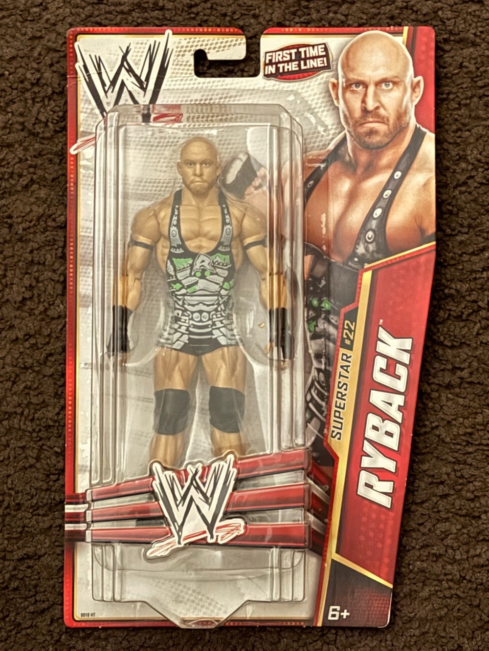 Ryback Action Figure #22 WWE Mattel First Time in the Line